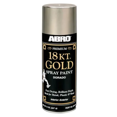 ABRO PINTURA EN SPRAY ORO 18K PREMIUM | 318C | 8 OZ