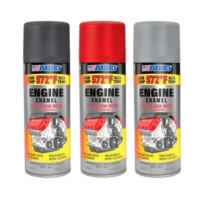 ABRO PINTURA EN SPRAY AMARILLO ALTA TEMPERATURA AUTOMOTRIZ E INDUSTRIAL | EE-550AM | 312 G