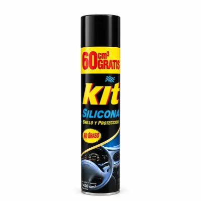 KIT SILICONA PARA TABLERO BRILLO Y PROTECCIÓN NO GRASO | 609910 | 420 ML