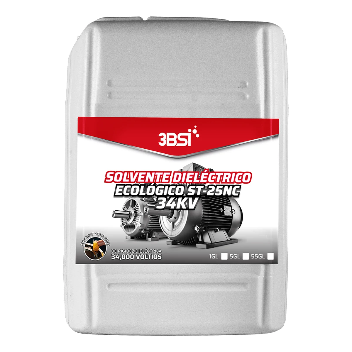 3BSI ST-25NC 34 KV SOLVENTE DIELÉCTRICO ECOLÓGICO | 1252 | 5 GAL