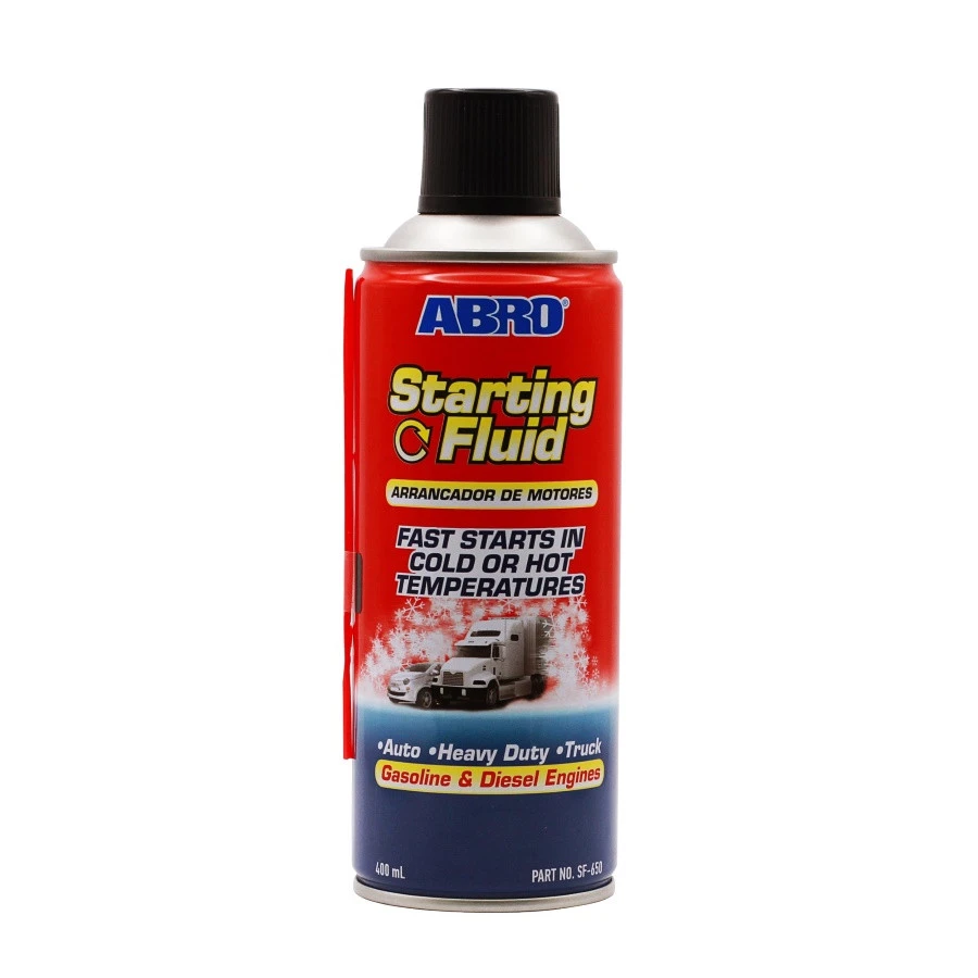 ABRO STARTING FLUID SPRAY ARRANCADOR DE MOTORES | SF-650 | 11 OZ
