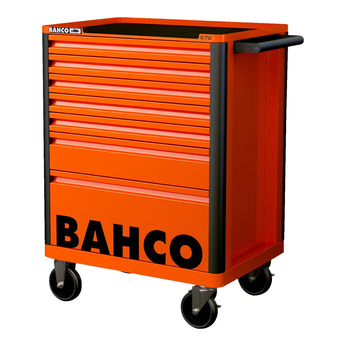 BAHCO CARRO DE HERRAMIENTAS E72 DE 7 CAJONES NARANJA | 1472K7 | 26”