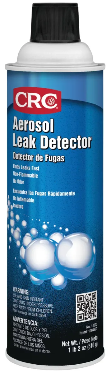 CRC AEROSOL LEAK DETECTOR DETECTOR DE FUGAS | 14503 | 18 OZ