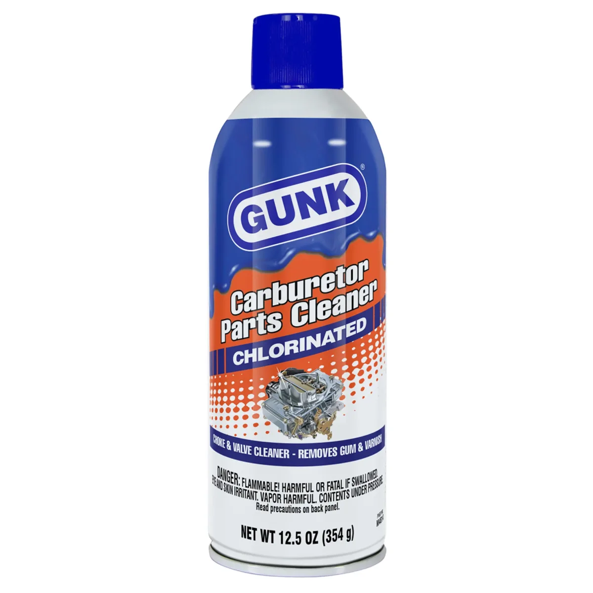 GUNK LIMPIADOR DE CARBURADOR Y VÁLVULAS | M4814HEE | 12.5 OZ