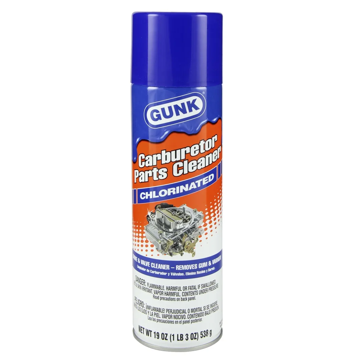 GUNK LIMPIADOR DE CARBURADOR Y VÁLVULAS | M4824 | 19 OZ