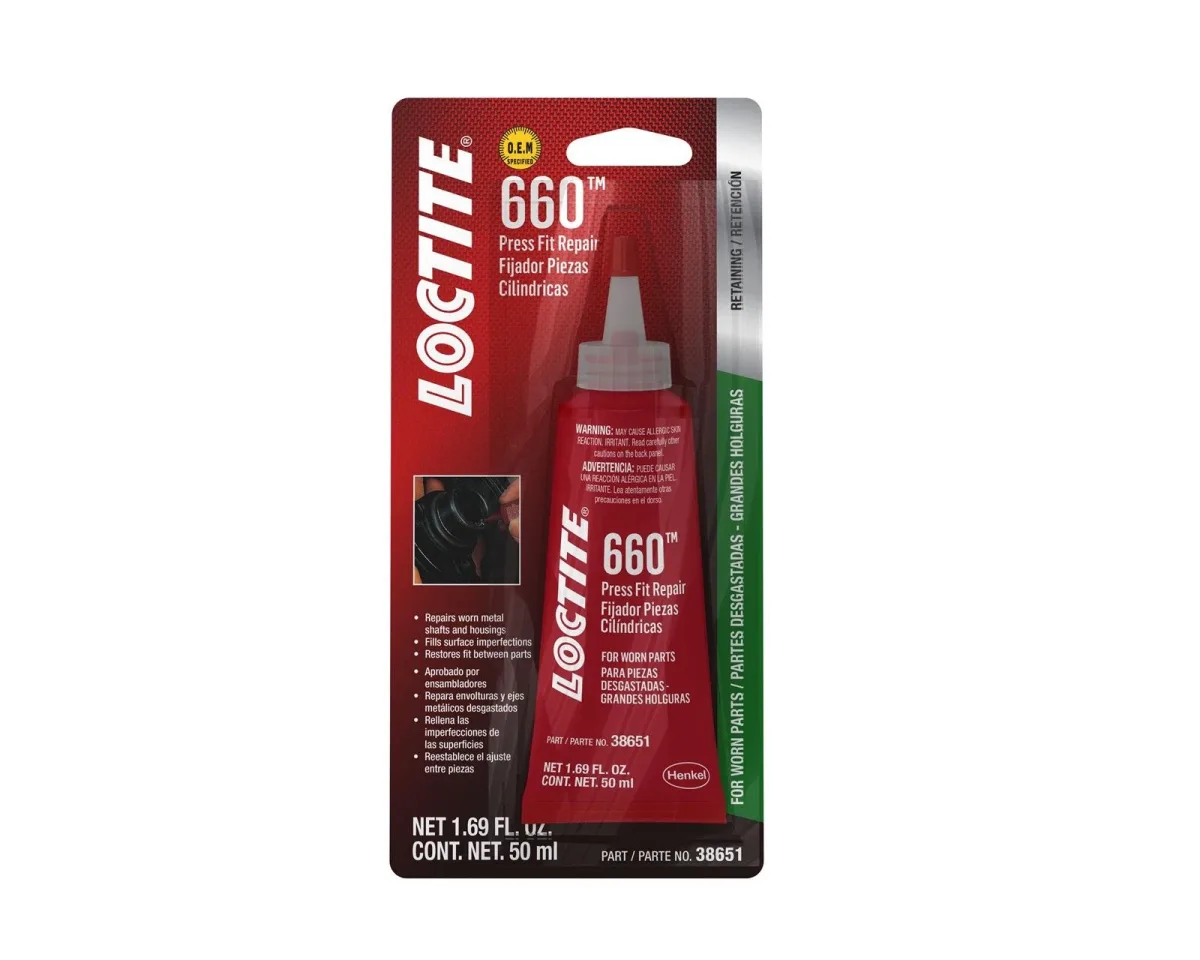 LOCTITE 660 FIJADOR DE EJES / RODAMIENTOS GRANDES | 38651 | IDH 555337 | 50 ML