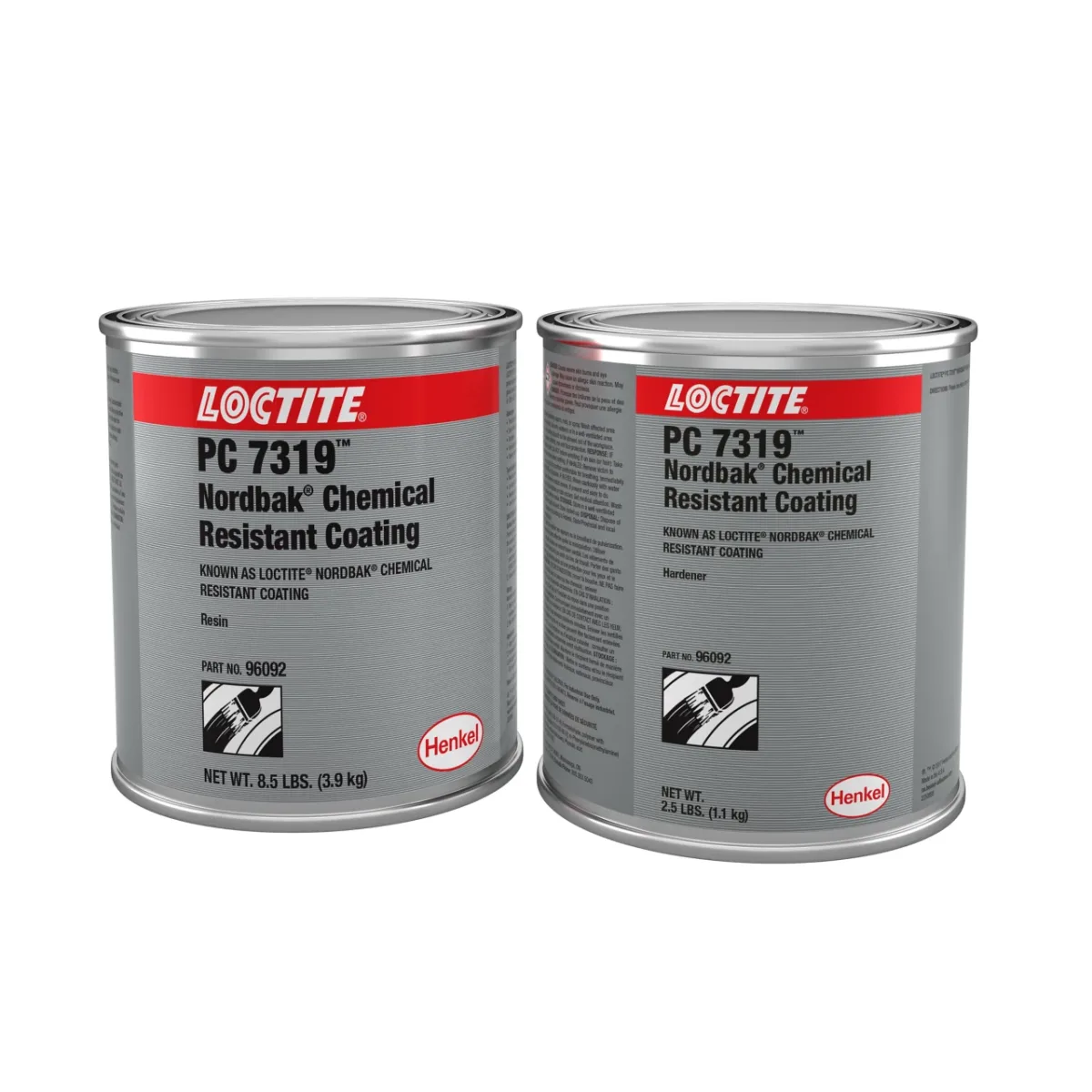 LOCTITE PC 7319 NORDBAK RECUBRIMIENTO ANTIQUÍMICO GRIS | 96092 | IDH 209816 | 11 LB
