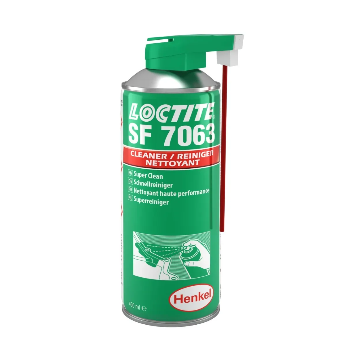 LOCTITE SF 7063 LIMPIADOR DESENGRASANTE | IDH 2098749 | 400 ML