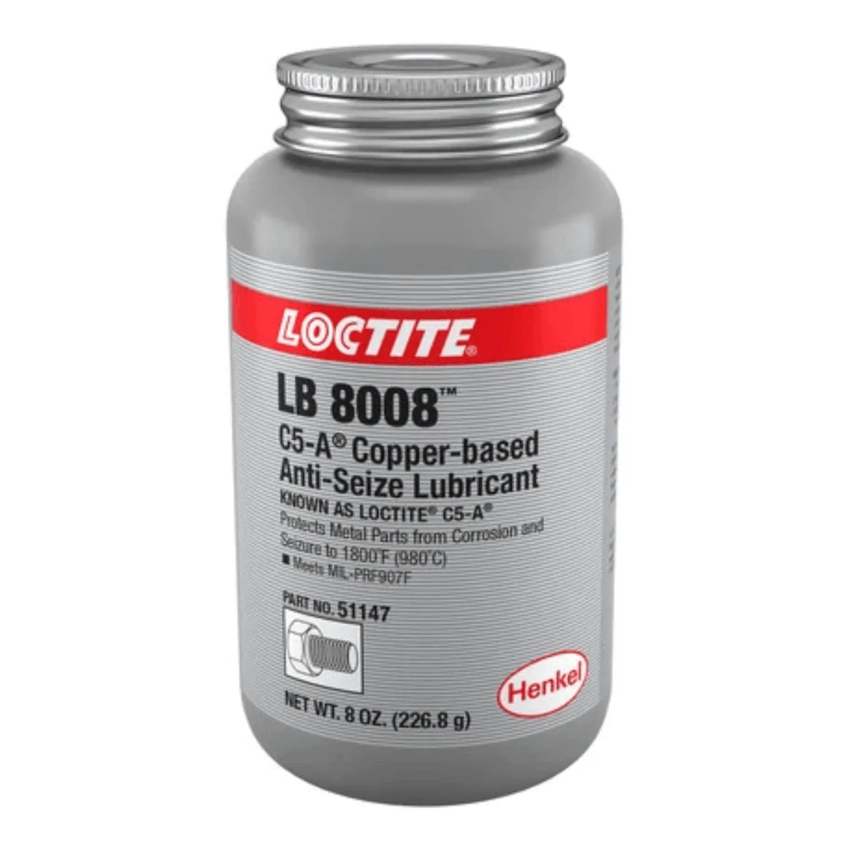 LOCTITE LB 8008 C5-A ANTIAGARROTANTE DE COBRE | 51147 | IDH 234263 | 8 OZ