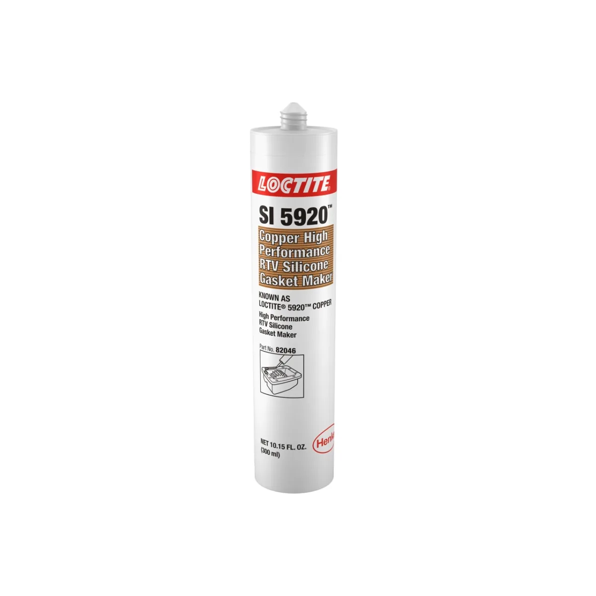 LOCTITE SI 5920 GASKET MAKER COBRE | 82046 | IDH 235479 | 300 ML