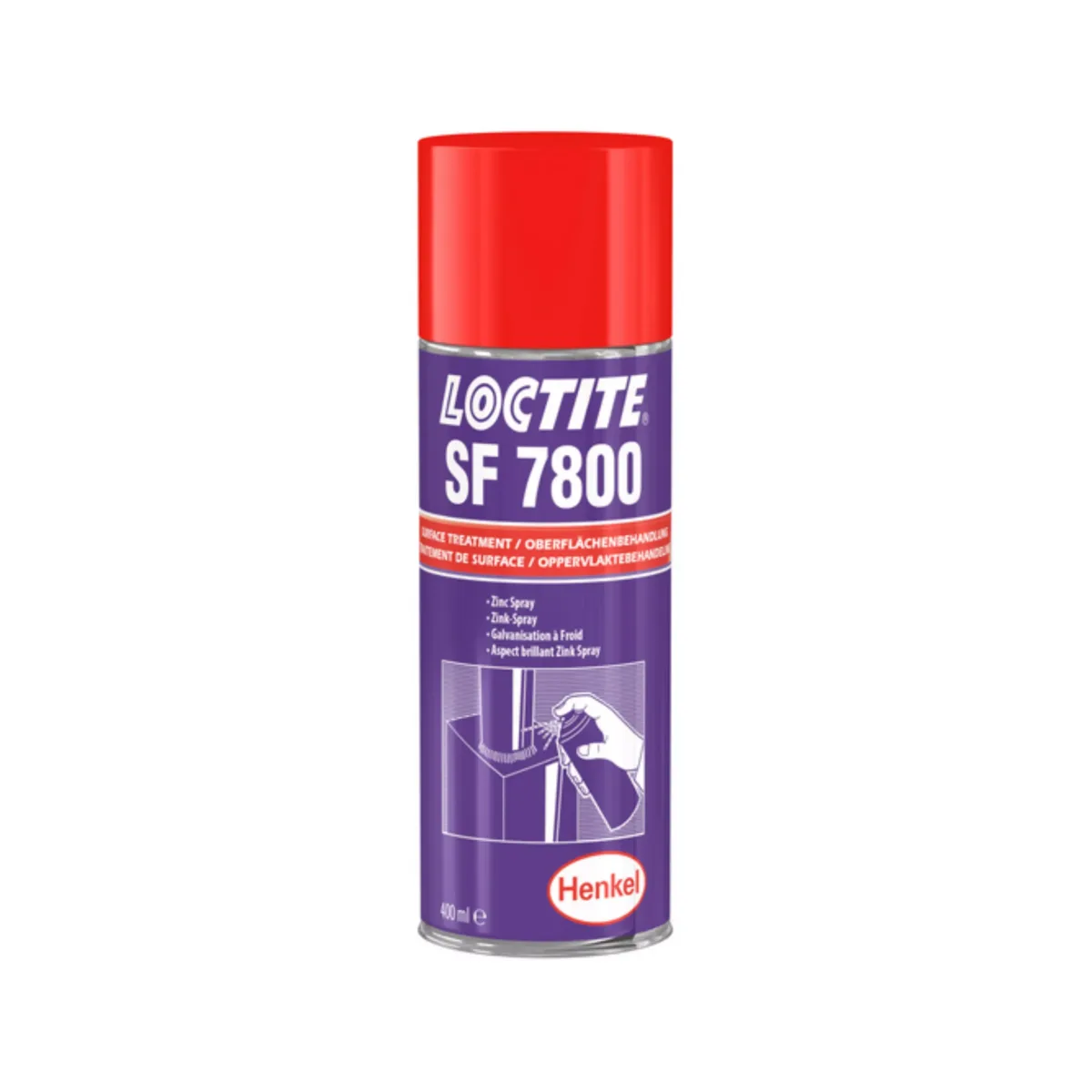 LOCTITE SF 7800 GALVANIZADOR EN FRÍO | 88409 | 400 ML