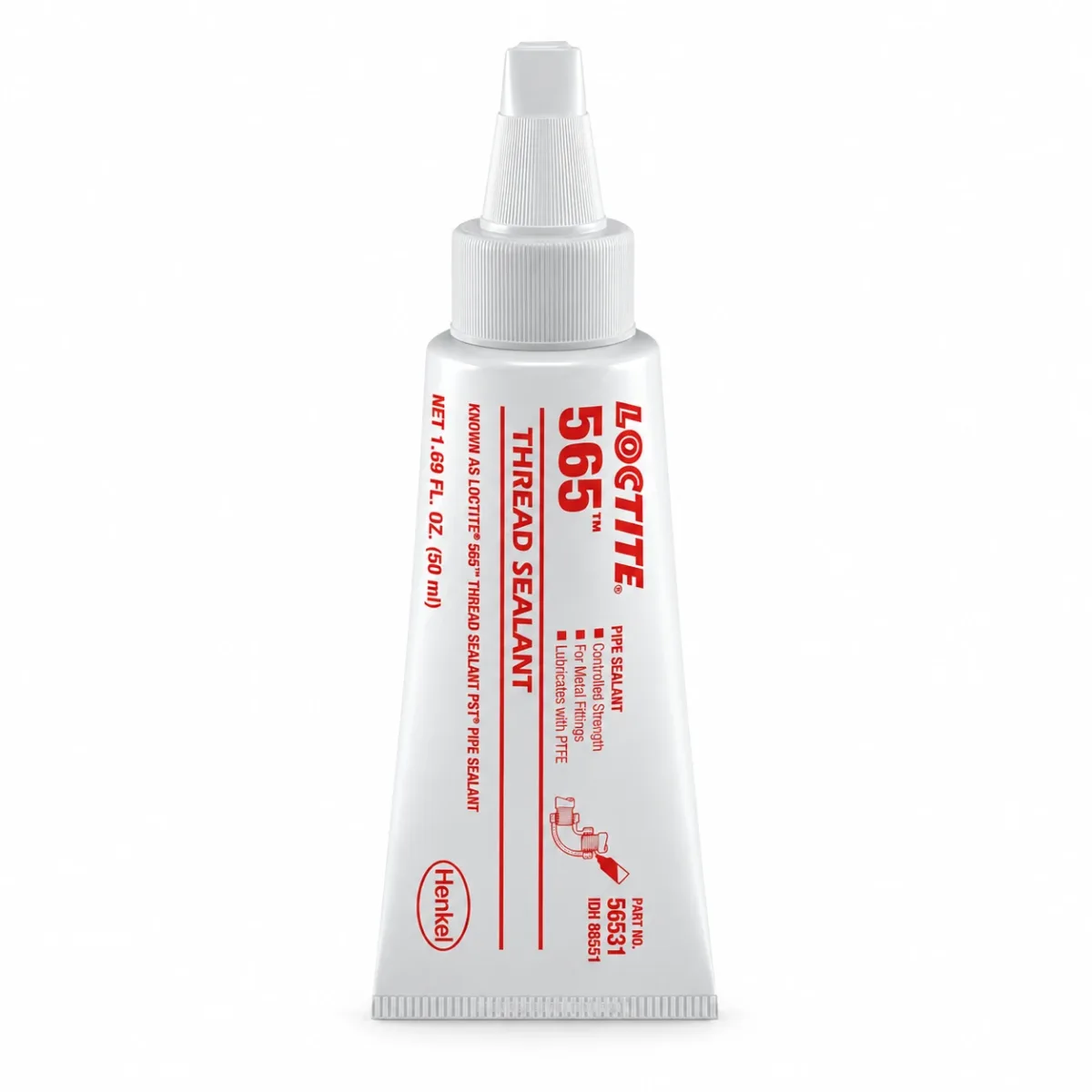 LOCTITE 565 SELLADOR DE ROSCA | 56531 | IDH 88551 | 50 ML