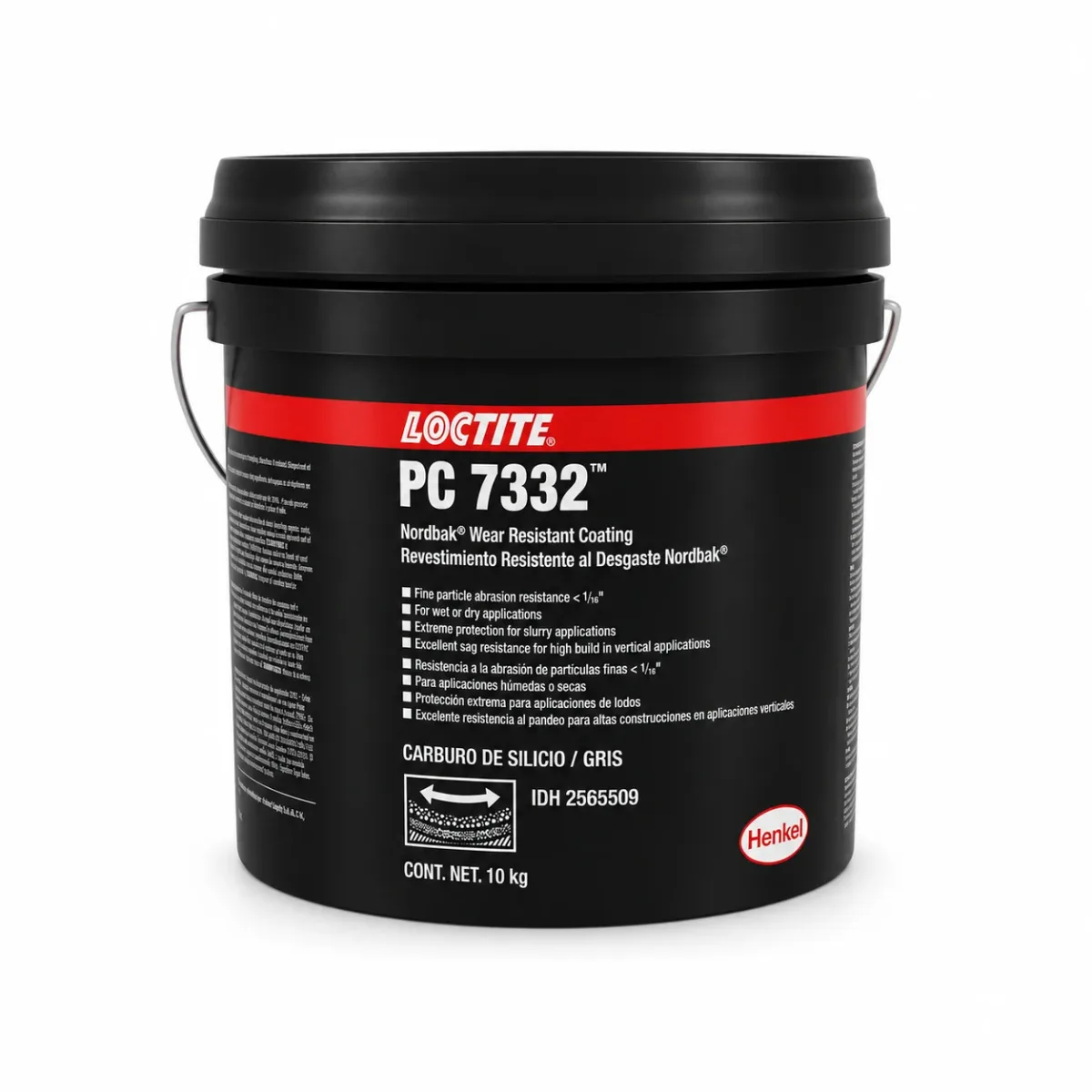 LOCTITE PC 7332 NORDBAK CARBURO DE SILICIO GRIS | IDH 2565509 | 10 KG