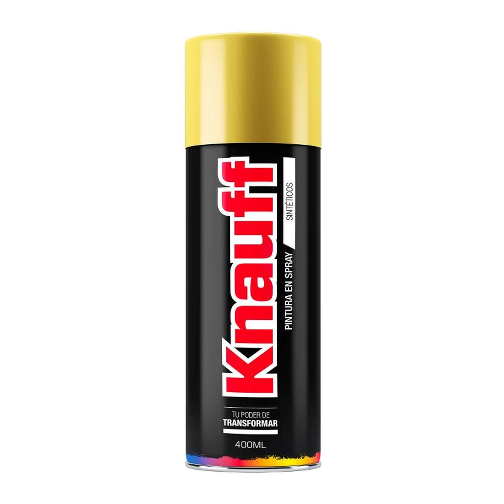 KNAUFF PINTURA EN SPRAY AMARILLO LIMÓN | #41 | 400 ML