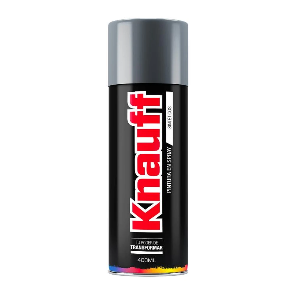 KNAUFF PINTURA EN SPRAY GRIS ANTICORROSIVO | #08 | 400 ML