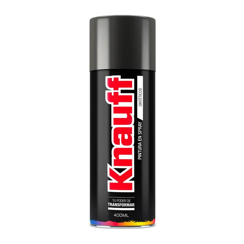 KNAUFF PINTURA EN SPRAY NEGRO MATE | #12 | 400 ML