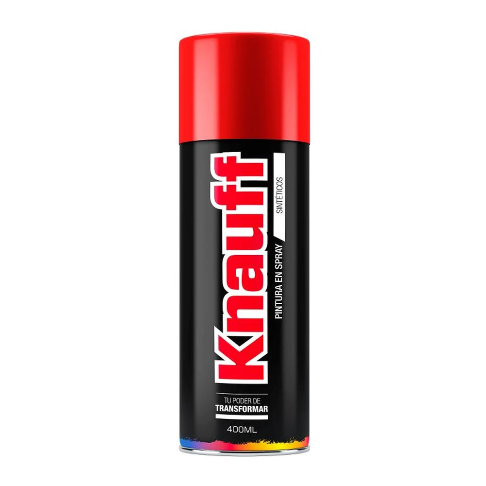 KNAUFF PINTURA EN SPRAY ROJO OSCURO | #75 | 400 ML