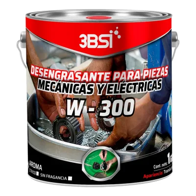 3BSI W-300 DESENGRASANTE PARA PIEZAS MECÁNICAS Y ELÉCTRICAS AROMA CÍTRICO | 1339 | 1 GAL