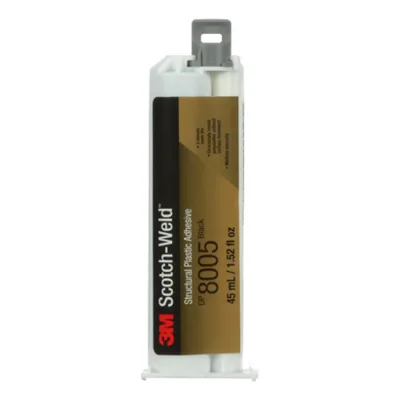 3M SCOTCH-WELD DP8005 ADHESIVO ESTRUCTURAL PARA PLÁSTICOS NEGRO | 7100089475 | 45 ML