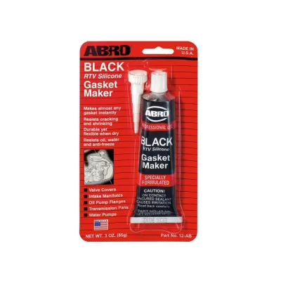 ABRO BLACK SILICONA AUTOMOTRIZ PARA JUNTAS (USA) | 12-AB | 3 OZ