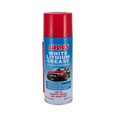 ABRO GRASA DE LITIO BLANCA EN SPRAY | LG-380 | 10 OZ