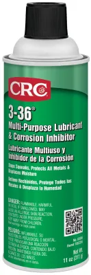 CRC 3-36 MULTI-PURPOSE LUBRICANT & CORROSION INHIBITOR | 03005 | 11 OZ