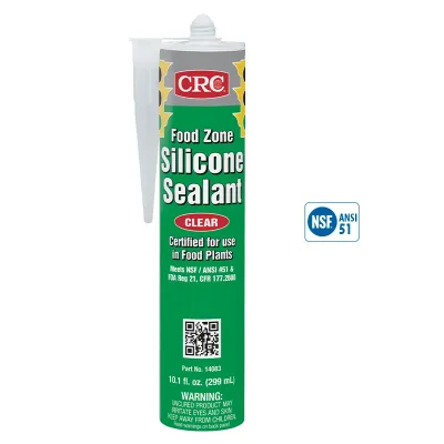 CRC SELLADOR DE SILICONA GRADO ALIMENTICIO TRANSPARENTE | 14083 | 298 ML