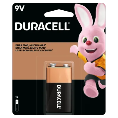DURACELL PILAS ALCALINAS 9V | 39747 | UNIDAD