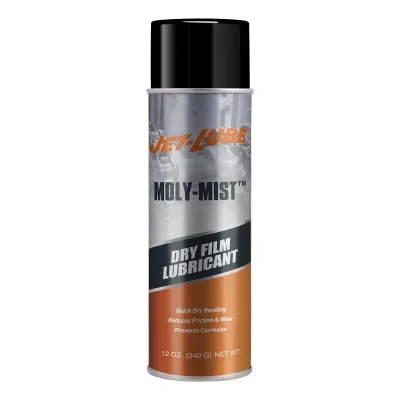 JET-LUBE MOLY-MIST LUBRICANTE DE PELÍCULA SECA CON MOS2 EN AEROSOL | 16041 | 12 OZ