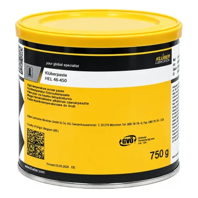 KLÜBER KLÜBERPASTE HEL 46-450 PASTA DE ALTA TEMPERATURA | 0890320036 | 750 G