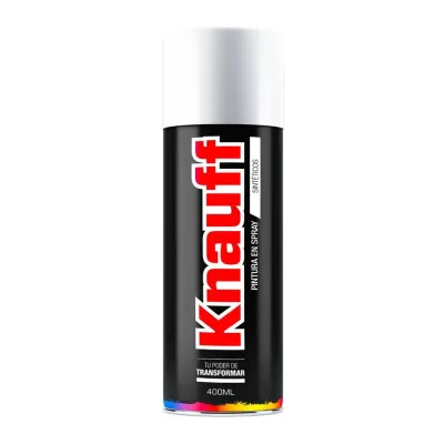 KNAUFF PINTURA EN SPRAY BLANCO BRILLANTE | #16 | 400 ML