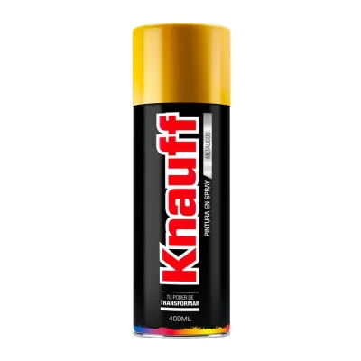 KNAUFF PINTURA EN SPRAY DORADO METÁLICO | #27 | 400 ML