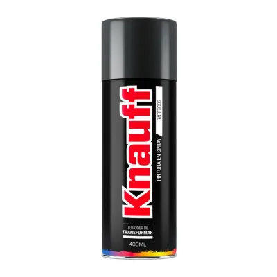 KNAUFF PINTURA EN SPRAY NEGRO BRILLANTE | #11 | 400 ML