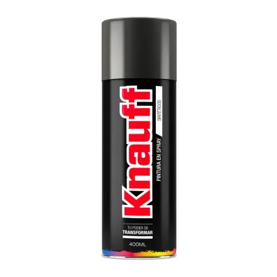 KNAUFF PINTURA EN SPRAY NEGRO MATE | #12 | 400 ML