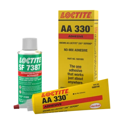 LOCTITE AA 330 + SF 7387 ADHESIVO ACRÍLICO ESTRUCTURAL KIT | 00312 | IDH 1691005 | 250 ML