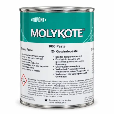 MOLYKOTE 1000 PASTA LUBRICANTE DE ALTA TEMPERATURA PARA UNIONES METÁLICAS | 4045292 | 1 KG