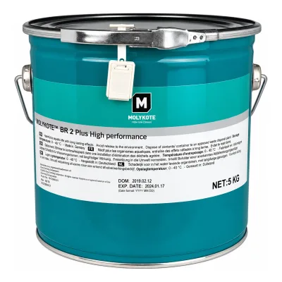 MOLYKOTE BR-2 PLUS GRASA DE LITIO CON MOS2 PARA ALTA PRESIÓN | 1512986 | 5 KG