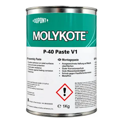MOLYKOTE P-40 (S) PASTA ANTIAGARROTANTE SIN METALES | 12111955 | 1 KG