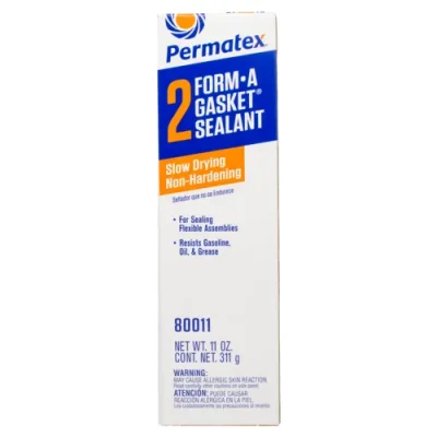 PERMATEX FORM-A-GASKET N° 2 SELLADOR DE JUNTAS NO ENDURECIBLE | 80011 | 11 OZ
