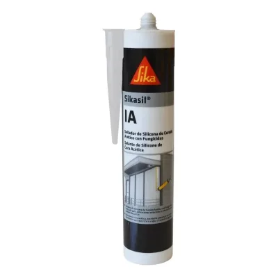 SIKA SIKASIL-IA SILICONA ACÉTICA TRANSPARENTE | 280 ML