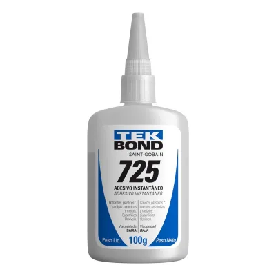 TEKBOND 725 ADHESIVO INSTANTÁNEO DE BAJA VISCOSIDAD | TB725100GR | 100 G