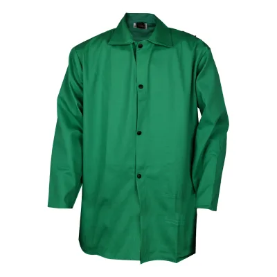 TILLMAN 6230 CASACA DE SOLDADOR DE ALGODÓN FR 9 OZ VERDE 36" | 623036L | TALLA L