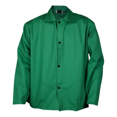 TILLMAN 6230 CASACA DE SOLDADOR DE ALGODÓN FR 9 OZ VERDE 30" | 6230M | TALLA M