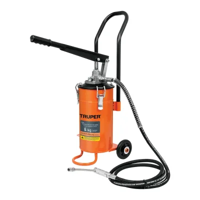 TRUPER BOMIN-5 BOMBA ENGRASADORA MANUAL DE 5 KG CON RUEDAS | 16866