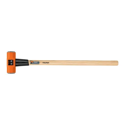 TRUPER MD-12M COMBA OCTAGONAL 12 LB CON MANGO DE MADERA | 16513