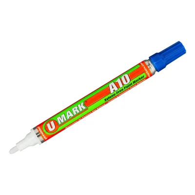 U-MARK MARCADOR PERMANENTE PARA METALES A10 AZUL | 10102 | 10 ML