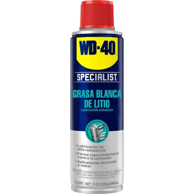 WD-40 SPECIALIST GRASA BLANCA DE LITIO | 560057 | 8 OZ