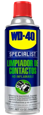 WD-40 SPECIALIST LIMPIADOR DE CONTACTOS NO INFLAMABLE | 560088 | 13 OZ