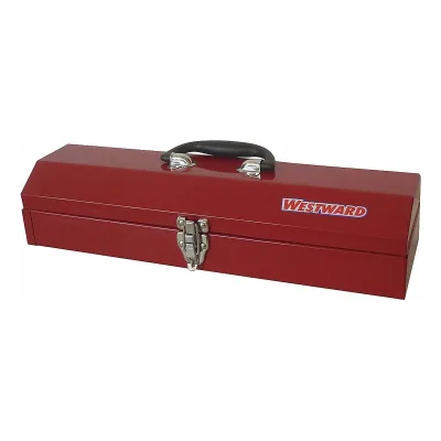 WESTWARD CAJA DE HERRAMIENTAS PORTÁTIL METÁLICA ROJA | 36Y010 | 19"