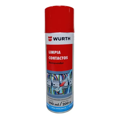 WURTH LIMPIA CONTACTOS REMOVEDOR EN AEROSOL | 00893 165 300 | 300 ML